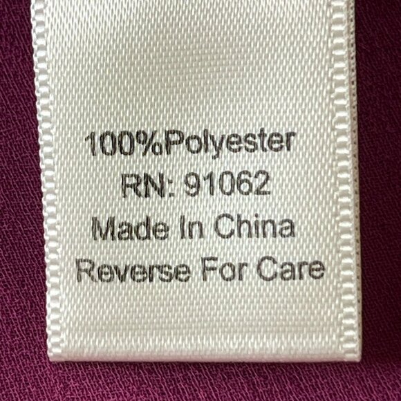 STANDARDS & PRACTICES Candice Georgette Wrap DressSize 1X  In Rose - Picture 12 of 13